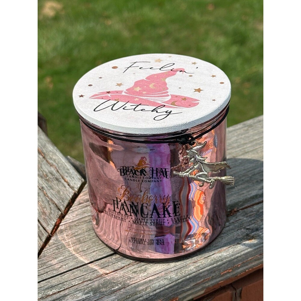 NEW Stay Witchy Soy Candle Booberry Pancake Blueberry Maple Syrup Sent